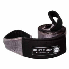 Load image into Gallery viewer, Tree Saver Tow Strap 40,000 lb. 4" x 8' Gray With Black Ends &amp; Storage Bag