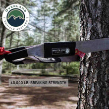 Load image into Gallery viewer, Tree Saver Tow Strap 40,000 lb. 4" x 8' Gray With Black Ends &amp; Storage Bag