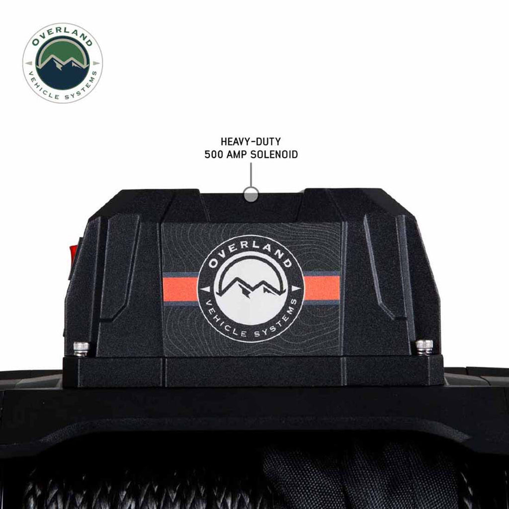 SCAR 12S - 12,000 lbs. Rated Synthetic Rope Winch