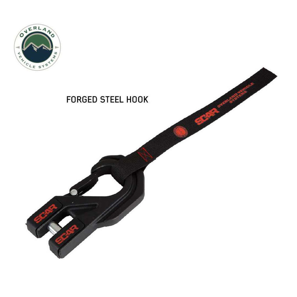 SCAR 12S - 12,000 lbs. Rated Synthetic Rope Winch