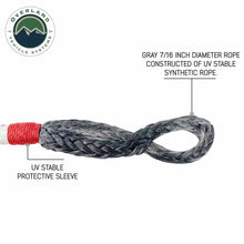 Load image into Gallery viewer, Soft Shackle 7/16" x 23" 41,000 LB. with Loop &amp; Abrasive Sleeve &amp; Storage Bag