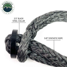 Load image into Gallery viewer, Soft Shackle 5/8" x 22" 44,500 lb. with Collar with Storage Bag