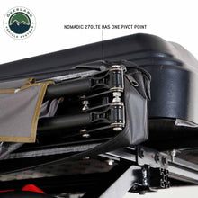 Load image into Gallery viewer, HD Nomadic 270 LTE Awning - Driver Side - Dark Gray with Black Travel Cover Universal