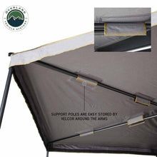 Load image into Gallery viewer, HD Nomadic 270 LTE Awning - Driver Side - Dark Gray with Black Travel Cover Universal