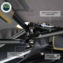 Load image into Gallery viewer, HD Nomadic 270 LTE Awning - Driver Side - Dark Gray with Black Travel Cover Universal