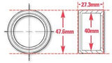 SPC Performance Weld-In Ring Kit 40 mm ID