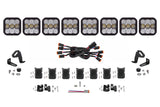 Diode Dynamics SS5 Sport Universal CrossLink 8-Pod Lightbar - White Combo