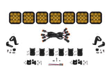 Diode Dynamics SS5 Pro Universal CrossLink 7-Pod Lightbar - Yellow Driving
