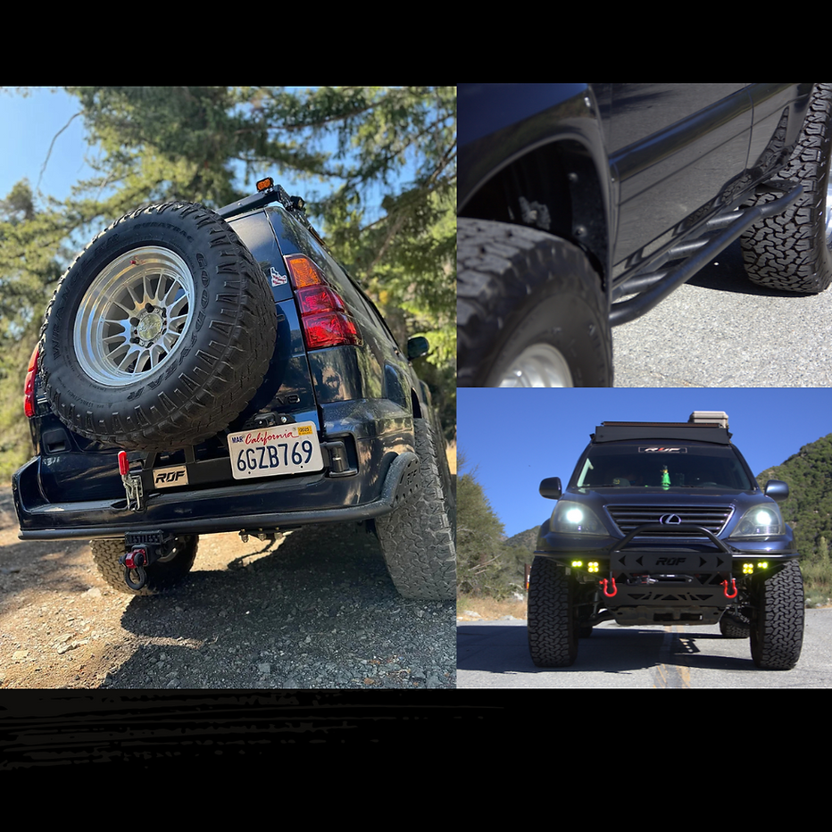 03-09 Lexus GX 470 The Overlander Bundle