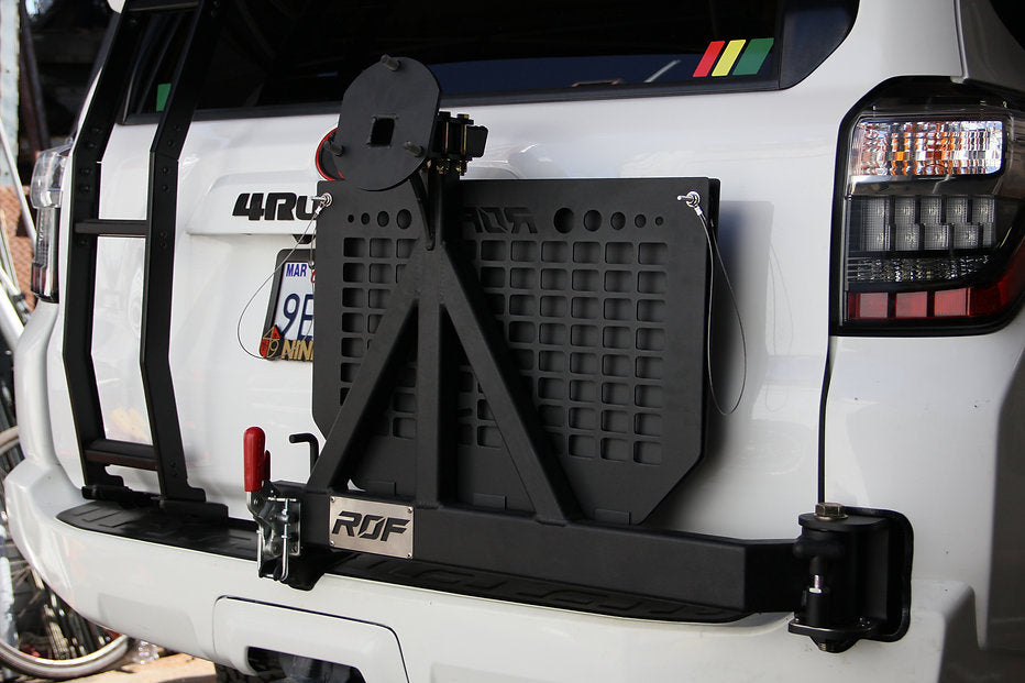 10-24 Toyota 4runner Spare Tire Carrier Bolt On Swing Out