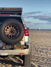 Load image into Gallery viewer, Tire Carrier Swing Out License Plate Holder