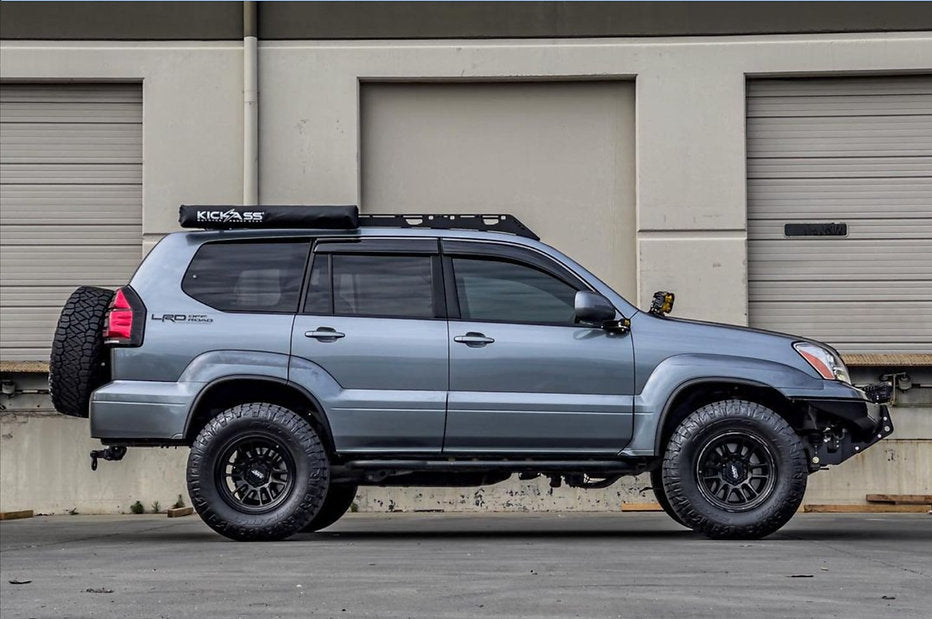 02-09 Lexus GX470 rock sliders (Bolt On) Non-KDSS