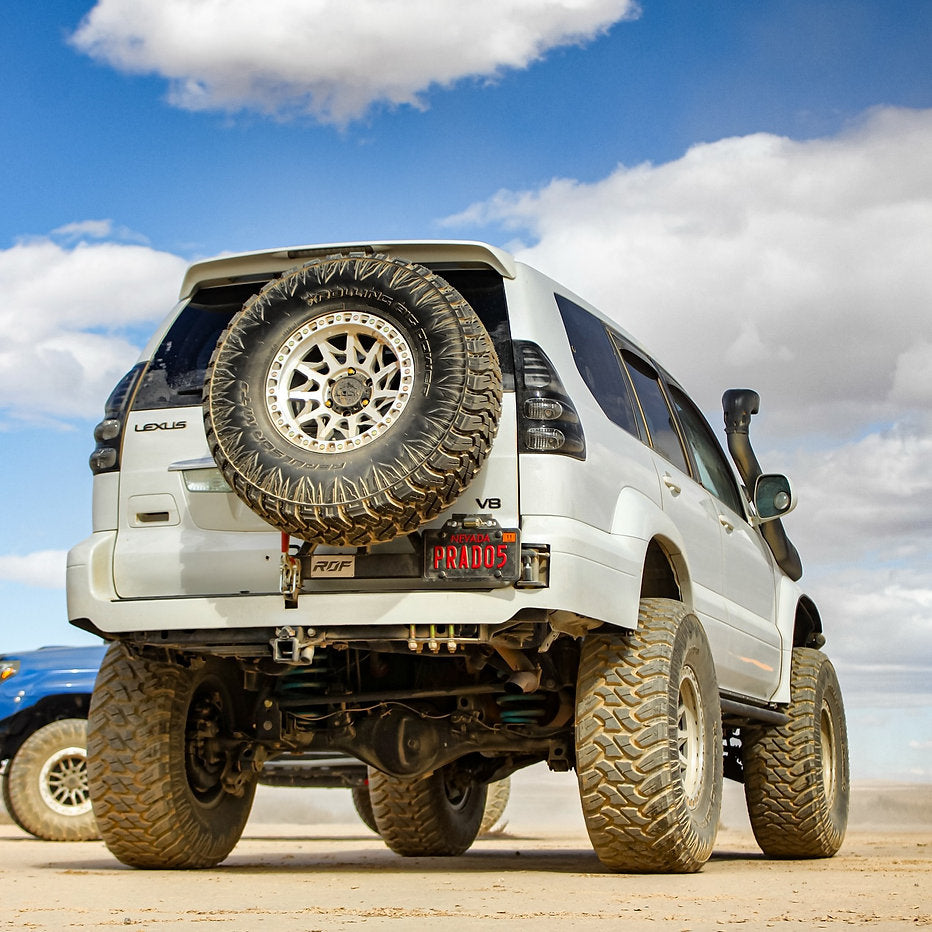 03-09 Lexus GX470 Spare Tire Carrier Bolt On Swing Out