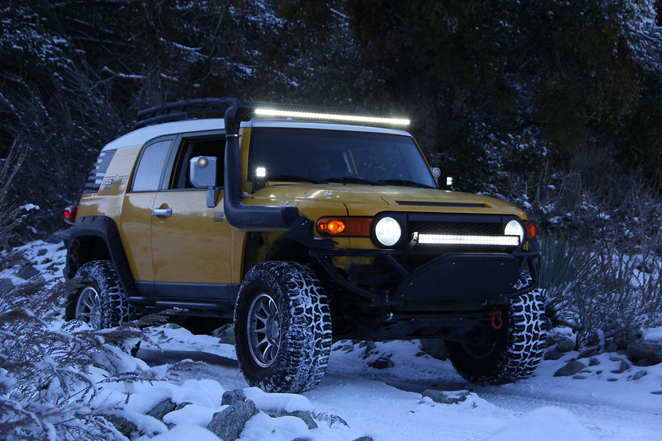 07-14 Toyota FJ Cruiser rock sliders (Bolt On)