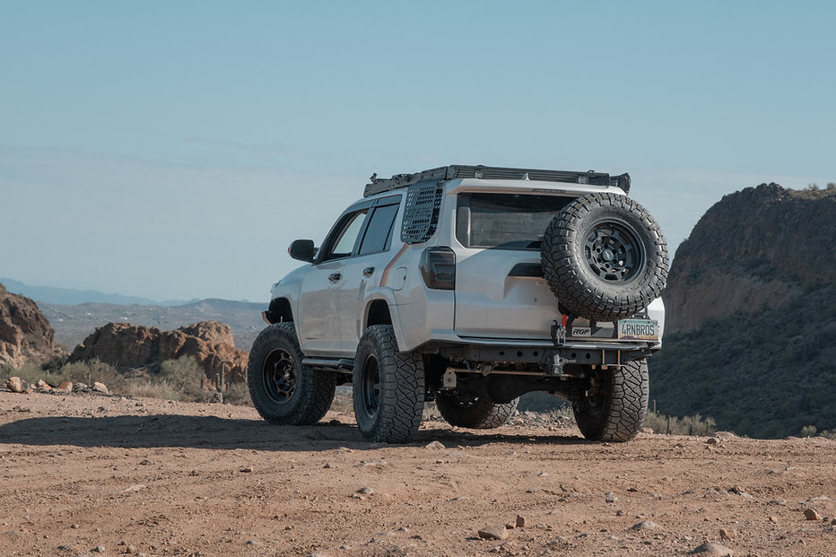 10-24 Toyota 4runner Spare Tire Carrier Bolt On Swing Out