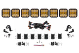 Diode Dynamics SS5 Sport Universal CrossLink 8-Pod Lightbar - Yellow Combo