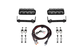 Diode Dynamics 2014-2024 Toyota 4Runner SS6 Max LED Kit White Fog 6000K
