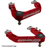 Camburg Toyota Tundra 2WD/4WD 07-21 KINETIK V2 Performance Billet Uniball Upper Arms (Red)