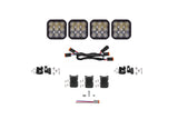 Diode Dynamics SS5 Sport Universal CrossLink 4-Pod Lightbar - White Driving