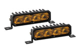 Diode Dynamics SS6 Sport Yellow Fog Standard ABL (pair) 3000K