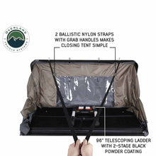 Load image into Gallery viewer, HD Bushveld II Cantilever Hard Shell Roof Top Tent Grey Body &amp; Tan Rainfly