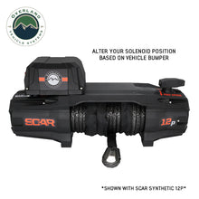 Load image into Gallery viewer, SCAR 12S - 12,000 lbs. Rated Synthetic Rope Winch