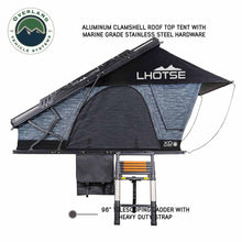 Load image into Gallery viewer, XD Lhotse Clam Shell Aluminum Hard Shell Roof Top Tent, Blue Body &amp; Black Rainfly