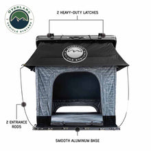 Load image into Gallery viewer, XD Lhotse Clam Shell Aluminum Hard Shell Roof Top Tent, Blue Body &amp; Black Rainfly