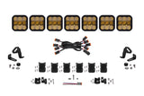 Diode Dynamics SS5 Pro Universal CrossLink 7-Pod Lightbar - Yellow Combo